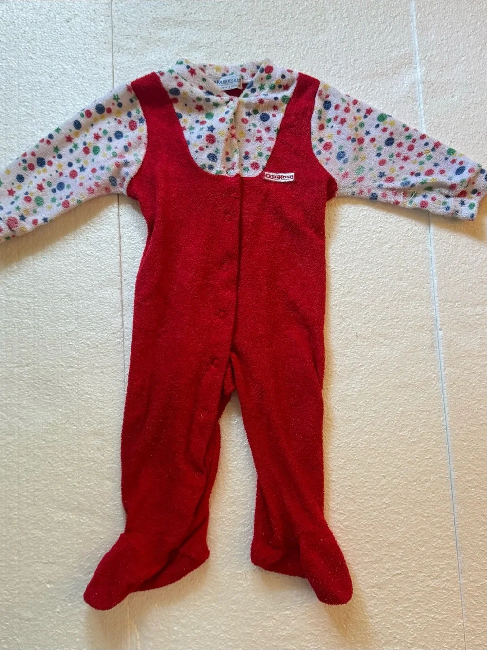 Vintage OshKosh B'Gosh Romper Large